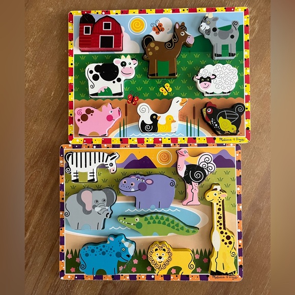 Melissa & Doug Other - Melissa & Doug Puzzles (2)